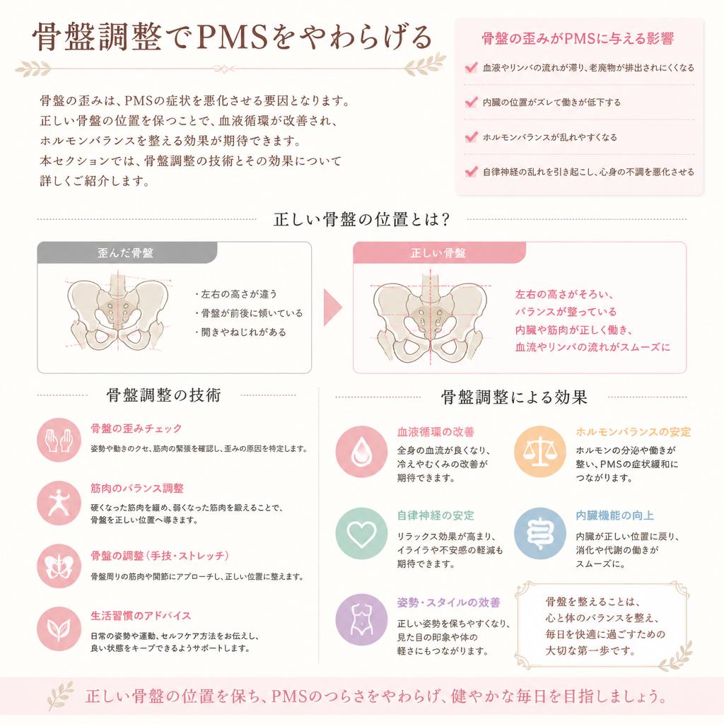 骨盤調整の重要性