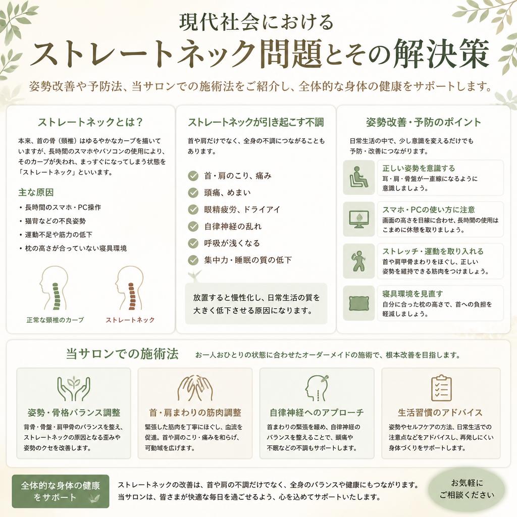 4. ストレートネック対策