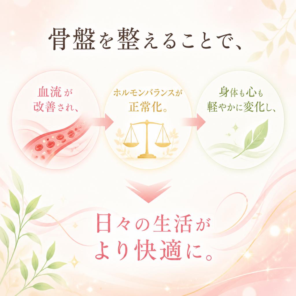 骨盤矯正の効果