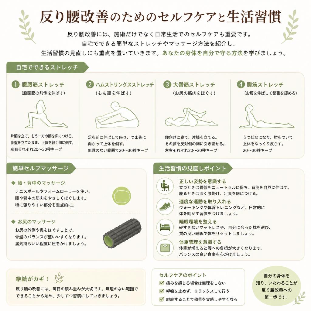 セルフケアで日常生活をより快適に