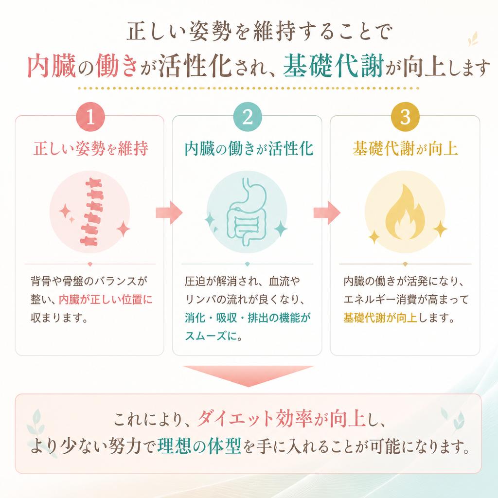 2. 姿勢改善のメリット