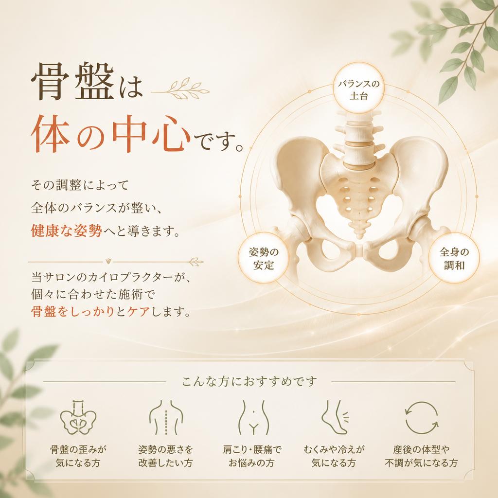 骨盤調整の重要性