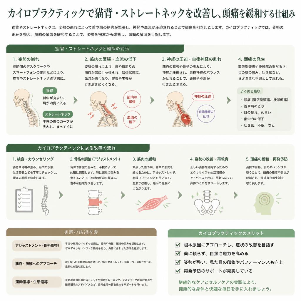 カイロプラクティックによる根本的なアプローチ
