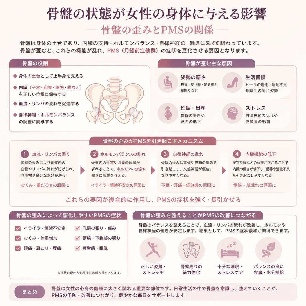 骨盤の重要性とその歪み