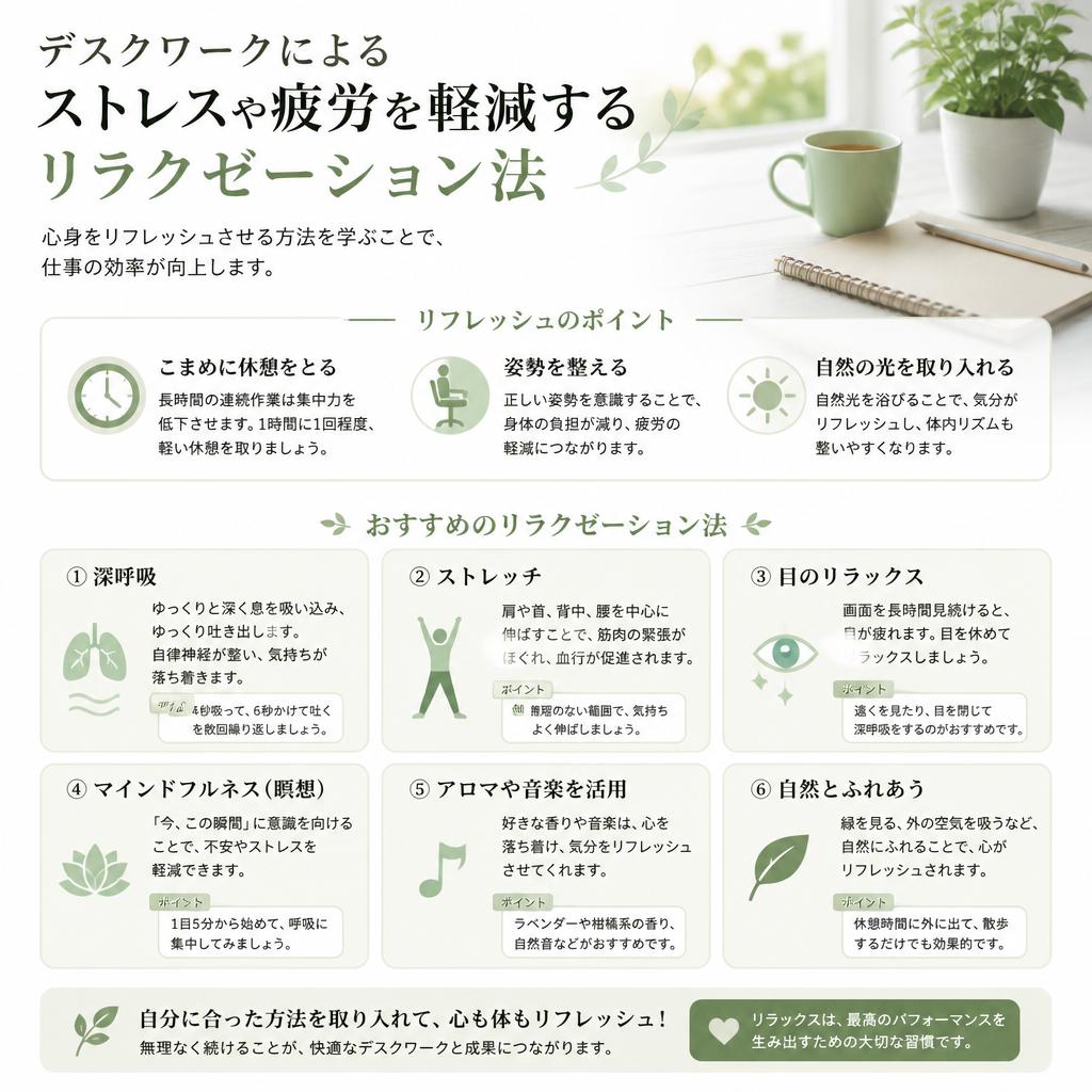 リラクゼーションの重要性